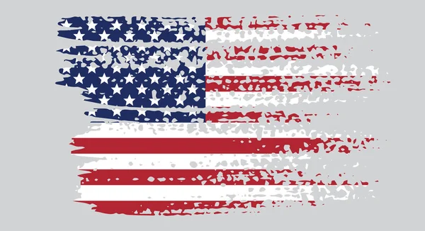 Wektor Usa Flaga American Flag Symbol Icon Stronę Internetową Lub — Wektor stockowy
