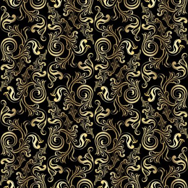 Damask klasik barok parşömen süsü girdabı. Viktorya dönemi monogramı heraldik kalkan girdabı. Retro çiçekli yaprak desenli sınır yaprakları antik akanthus kaligrafi oymalı dövme. Kusursuz desen