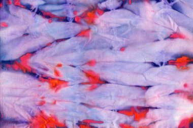 Batik.Tekstil Shibori baskısı. Çivit mavisi kravat-boya tekstili. Suluboya etkisi.