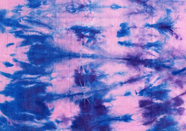 Grunge Tie Dye. Denim Roll. Blue Batik Pattern. Indigo. Fabric Hippie Design. Indigo Print. Cotton fabric abstract texture psychedelic background. Texture of natural linen fabric.Batik.Textile shibori