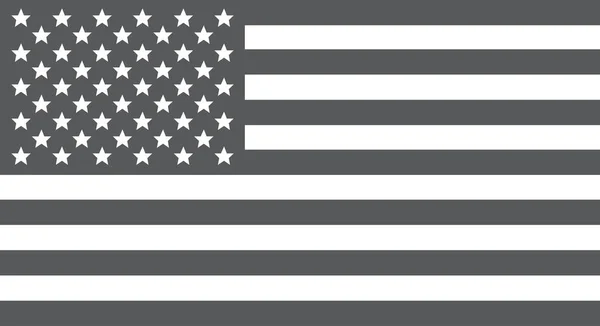 Vector Usa Flag American Flag Symbol Icon Website Mobile App — Stock Vector