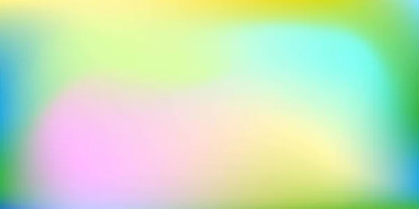Abstracte Wazige Gradiënt Mesh Achtergrond Kleurrijke Gladde Banner Sjabloon Holografische — Stockvector