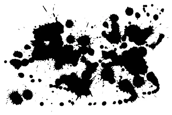 Heldere Aquarelvlek Inktplons Grunge Spetters Abstracte Achtergrond Grunge Tekst Banner — Stockfoto