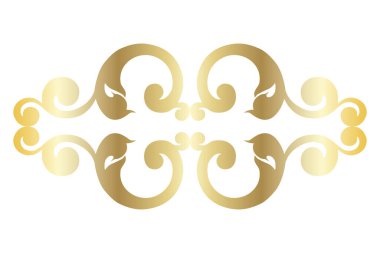 Vector damask klasik barok parşömen tomarı girdabı. Viktorya dönemi monogramı heraldik kalkan girdabı. Retro çiçekli yaprak desenli sınır yeşilliği antik akanthus kaligrafi oymalı dövme. Döşeme elementi.