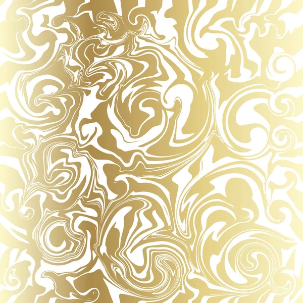 Vector Lliquid Marmor Goldenen Druck Liquify Abstrakte Textur Hintergrund Corolful — Stockvektor