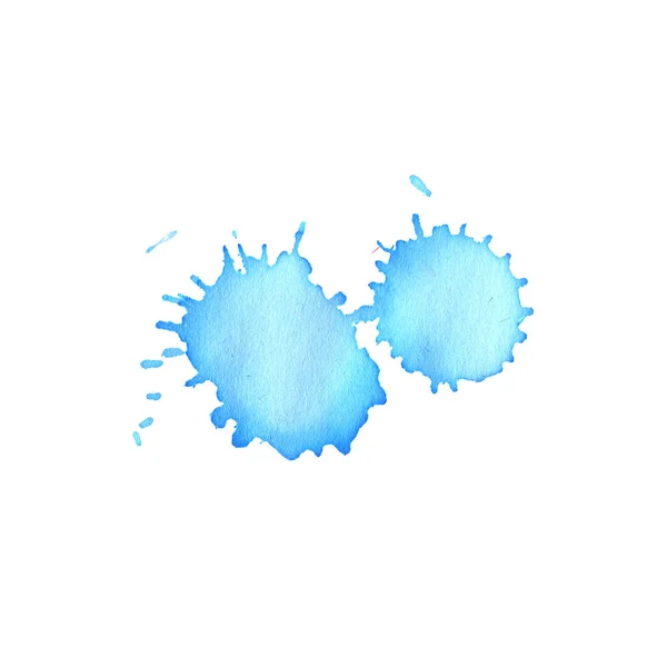 Bright Watercolor Spot Ink Splash Grunge Splatters Abstract Background Grunge — Stock Photo, Image