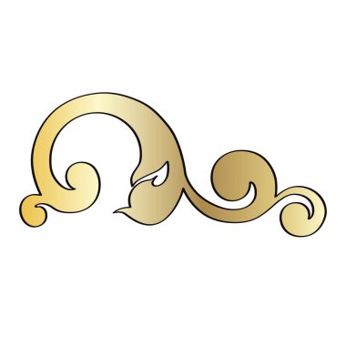 Vector damask klasik barok parşömen tomarı girdabı. Viktorya dönemi monogramı heraldik kalkan girdabı. Retro çiçekli yaprak deseni sınır yeşilliği antika akanthus kaligrafi oymalı dövme.