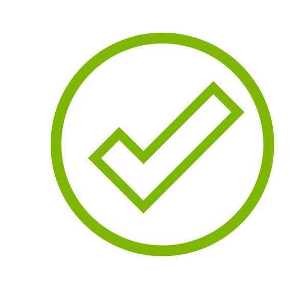 галочкой и x или подтвердить и запретить значок круга кнопку 