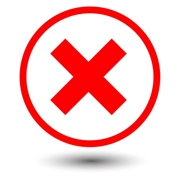 Checkmark Confirm Deny Circle Icon Button — Stock Vector