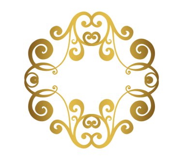 Vector damask klasik barok parşömen tomarı girdabı. Viktorya dönemi monogramı heraldik kalkan girdabı. Retro çiçekli yaprak desenli sınır yeşilliği antik akanthus kaligrafi oymalı dövme. Döşeme elementi.