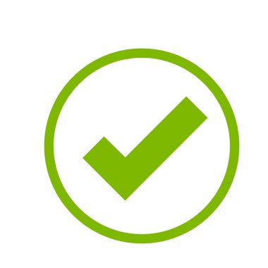 işaretle ve x işaretle veya daire simgesi düğmesini onayla ve reddet 