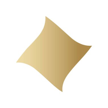 Yıldız ışıltısı simgesi. Altın Fütürist şekiller. Noel yıldızları simgeleri. Havai fişeklerden parlama