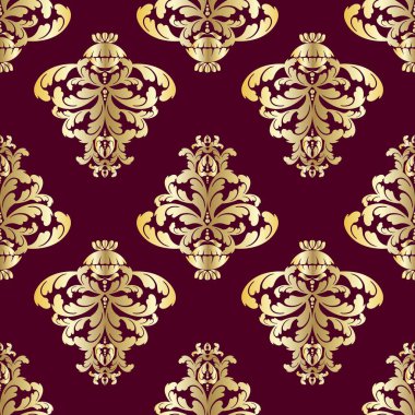 İspanyol kumaşı, barok parşömen tomarı girdabı. Retro çiçekli yaprak desenli sınır yaprakları antik akanthus kaligrafi oymalı dövme izi. Kusursuz desen