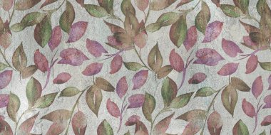 Çimento dokusu. Soyut grunge desenli arkaplan. Seramik fayans için arka plan. Dijital fayans tasarımı. Renkli seramik duvar fayansları. Soyut damaske yama kalıbı