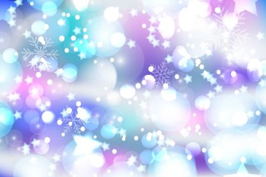 Yeni yıl Noel 'de kar taneleri ışıl ışıl parıldıyor Arkaplan Parıl Parıl Parıl Parıl Konfeti