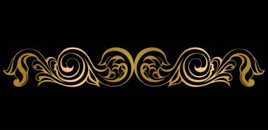 Vector damask klasik barok parşömen tomarı girdabı. Viktorya dönemi monogram heraldik kalkan girdabı. Retro çiçek yaprağı desenli kenar yeşilliği antik akanthus kaligrafi oymalı dövme. Döşeme dekor ögesi