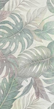 Soyut grunge desenli duvar arkaplanı. Seramik fayans için arka plan. Dijital fayans tasarımı. Renkli seramik duvar fayansları. Soyut damaske yama kalıbı