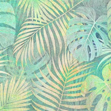 Soyut grunge desenli duvar arkaplanı. Seramik fayans için arka plan. Dijital fayans tasarımı. Renkli seramik duvar fayansları. Soyut damaske yama kalıbı