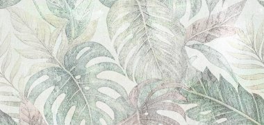 Soyut grunge desenli duvar arkaplanı. Seramik fayans için arka plan. Dijital fayans tasarımı. Renkli seramik duvar fayansları. Soyut damaske yama kalıbı