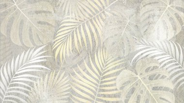 Soyut grunge desenli duvar arkaplanı. Seramik fayans için arka plan. Dijital fayans tasarımı. Renkli seramik duvar fayansları. Soyut damaske yama kalıbı