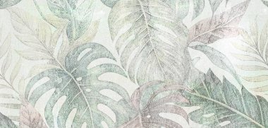 Soyut grunge desenli duvar arkaplanı. Seramik fayans için arka plan. Dijital fayans tasarımı. Renkli seramik duvar fayansları. Soyut damaske yama kalıbı