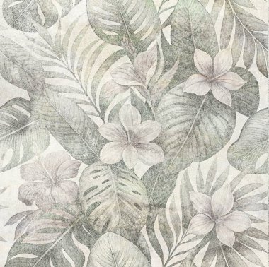 Soyut grunge desenli duvar arkaplanı. Seramik fayans için arka plan. Dijital fayans tasarımı. Renkli seramik duvar fayansları. Soyut damaske yama kalıbı