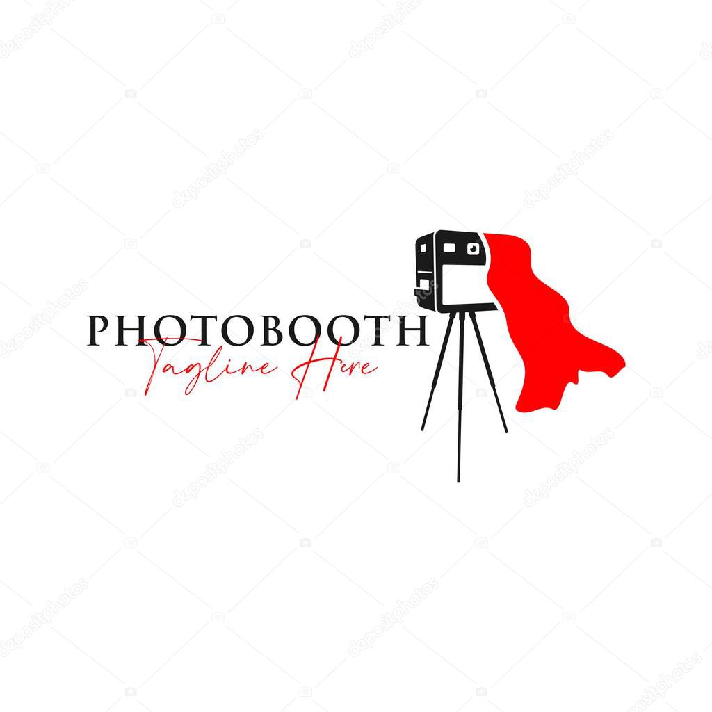 Photobooth vector illustration logo design your company