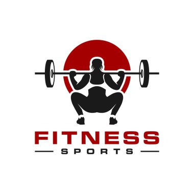 Halter sporu vektör illüstrasyon logosu tasarımı