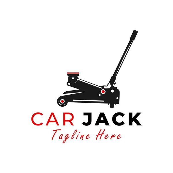 Samochód Jack Wektor Ilustracja Logo Projektowania Firmy — Wektor stockowy
