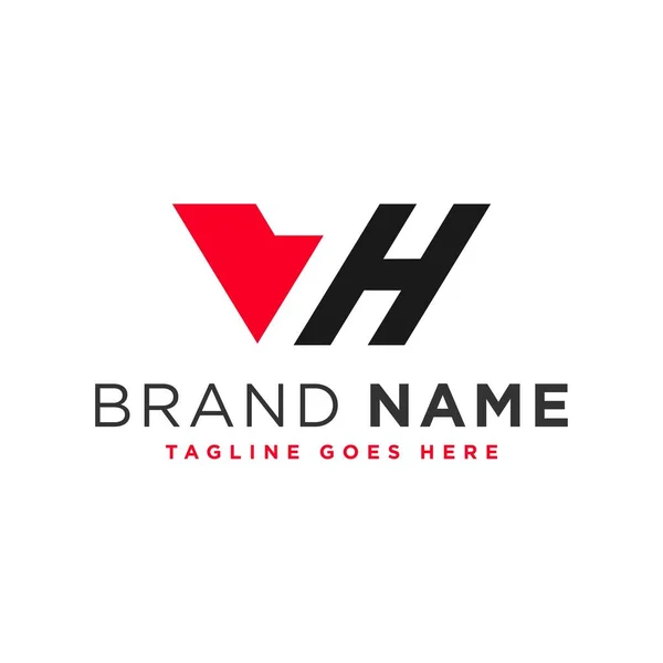 Design Logotipo Negócio Industrial Com Números Letras —  Vetores de Stock