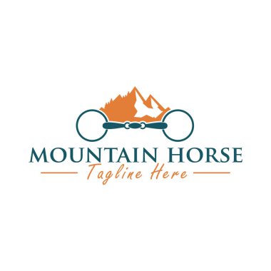 Dağ atı ekipman logosu tasarımı