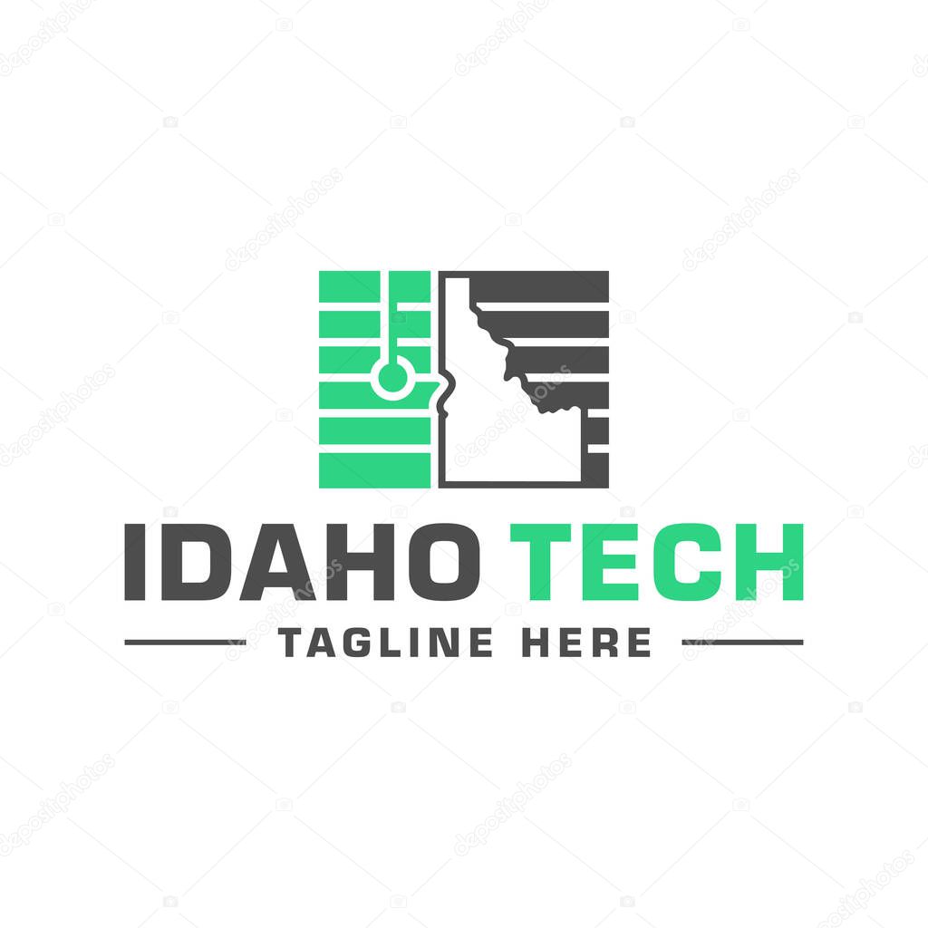 Residential architect window logo design in idaho