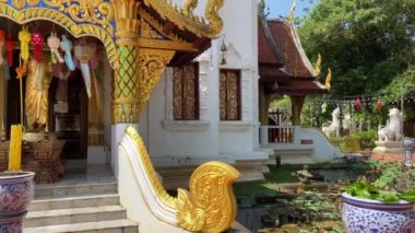 Wat Ming Mueang Tapınağı, Chang Rai, Tayland, Buda kutlaması