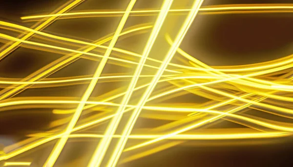 soyut arkaplan, neon ışığı, lazer gösterisi, itki, dengeleyici şema, ultraviyole spektrum, titreşim güç hatları, kuantum enerji itici gücü, sarı parlak dinamik çizgiler