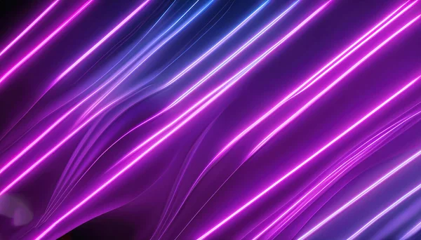 Abstract Background Neon Light Laser Show Impulse Equalizer Chart Ultraviolet Stock Photo