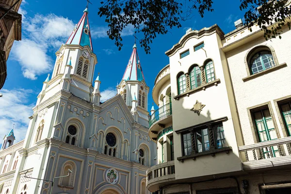 Церква Сан Альфонсо Заснована 1874 Року Розташована Історичному Центрі Куенки — стокове фото