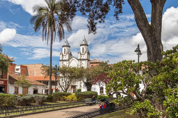 Cuenca Azuay Ecuador Januari 2023 Utsikt Över Buen Pastor Church — Stockfoto