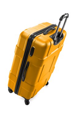 Classic plastic luggage suitcase for abroad travel