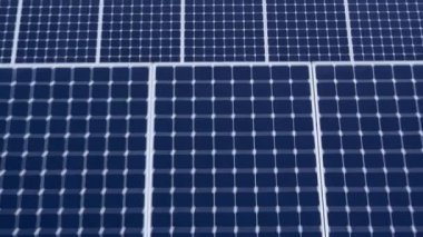 Yeşil enerji, rüzgar türbinleri günbatımında yeşil alanda enerji üretir, modern enerji santrali, alternatif enerji kaynakları, kuadrokopter uçuşu. 