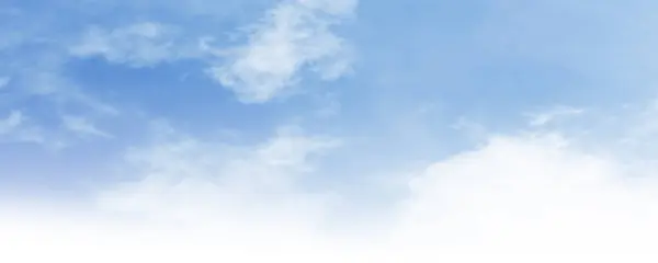 Голубое Небо Облаками Летнего Сезона — стоковое фото