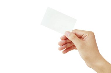 El ele tutuşma kağıdını kapat.