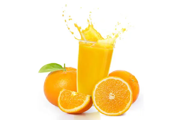 Orange Juice Orange Fruits — Stock Photo, Image