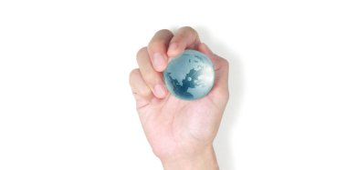 Dünya, insan elinde, gezegenimizi parıl parıl tutuyor. Nasa 'dan Dünya resmi