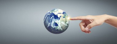 Dünya, insan elinde, gezegenimizi parıl parıl tutuyor. Nasa 'dan Dünya resmi