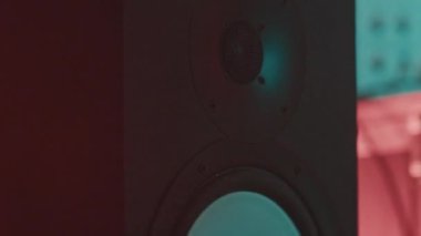 Hiçbir insan ağır çekimde ağır çekimde titremez ve titremez. Neon odadaki baslar titreşir.