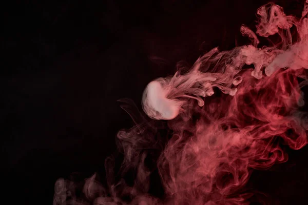 Part Abstract Smoke Medium Sized Cloud Reminding Jellyfish Blown Someone — Stock Photo, Image