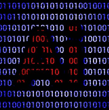 Sayılar ve harflerin soyut arkaplanı, Ai