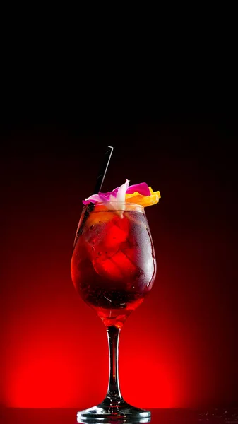 Refreshing Colorful Cocktails Bar Club Life Alcohol — Stock Photo, Image