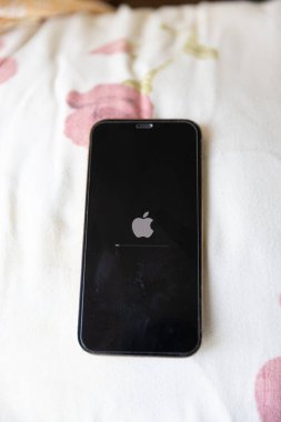 Sistem yeniden başlatılırken telefon ekranı