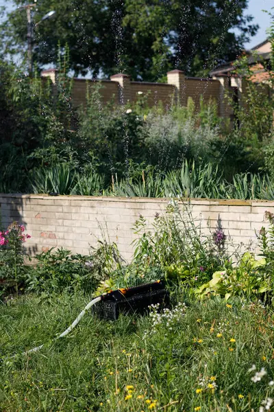 Yazın bahçeyi sulama sistemi